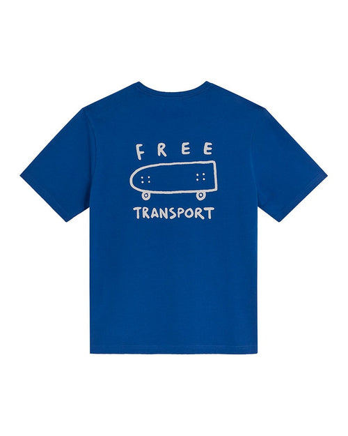 T-shirt gratuit « Bask In The Sun » bleu