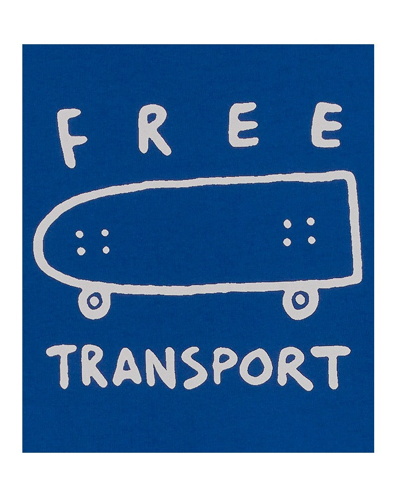 Bask In The Sun Free Tee Blue
