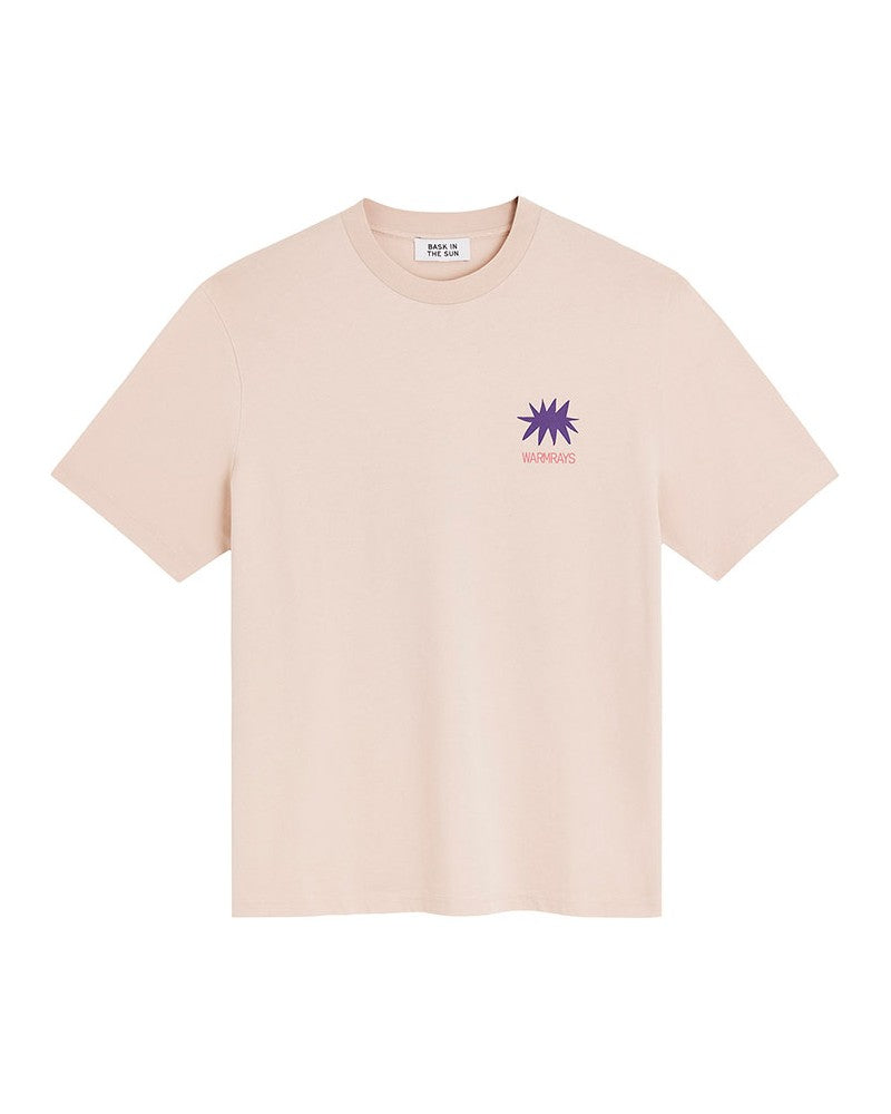 T-shirt Bask In The Sun Warmrays Blanc