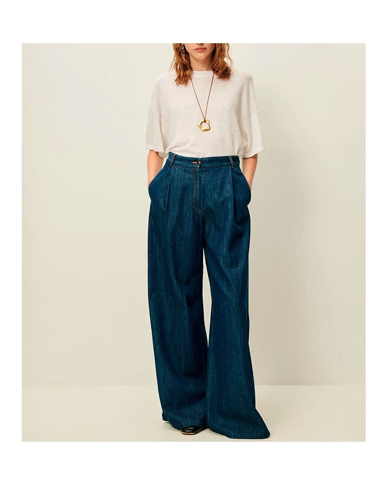 Sessun Moderno White Sweater