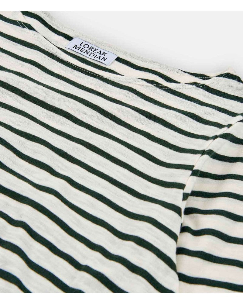 Loreak Bogak Tee White Green