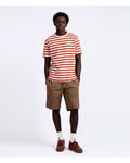 Loreak Hazpe Tee White Cinnamon