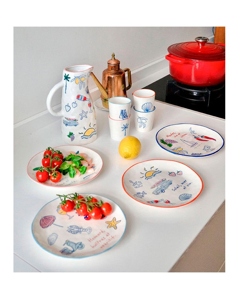 And Nook Seaside Set Plate