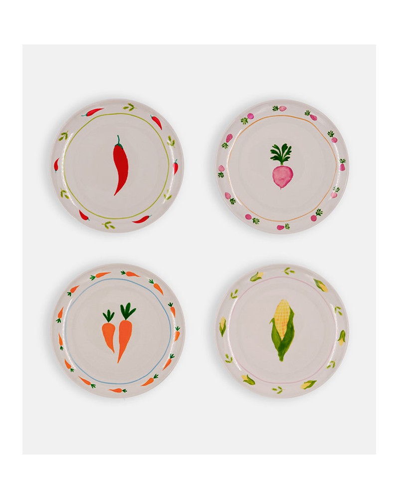 And Nook Vegetables Set Plate