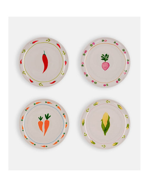 And Nook Vegetables Set Plate