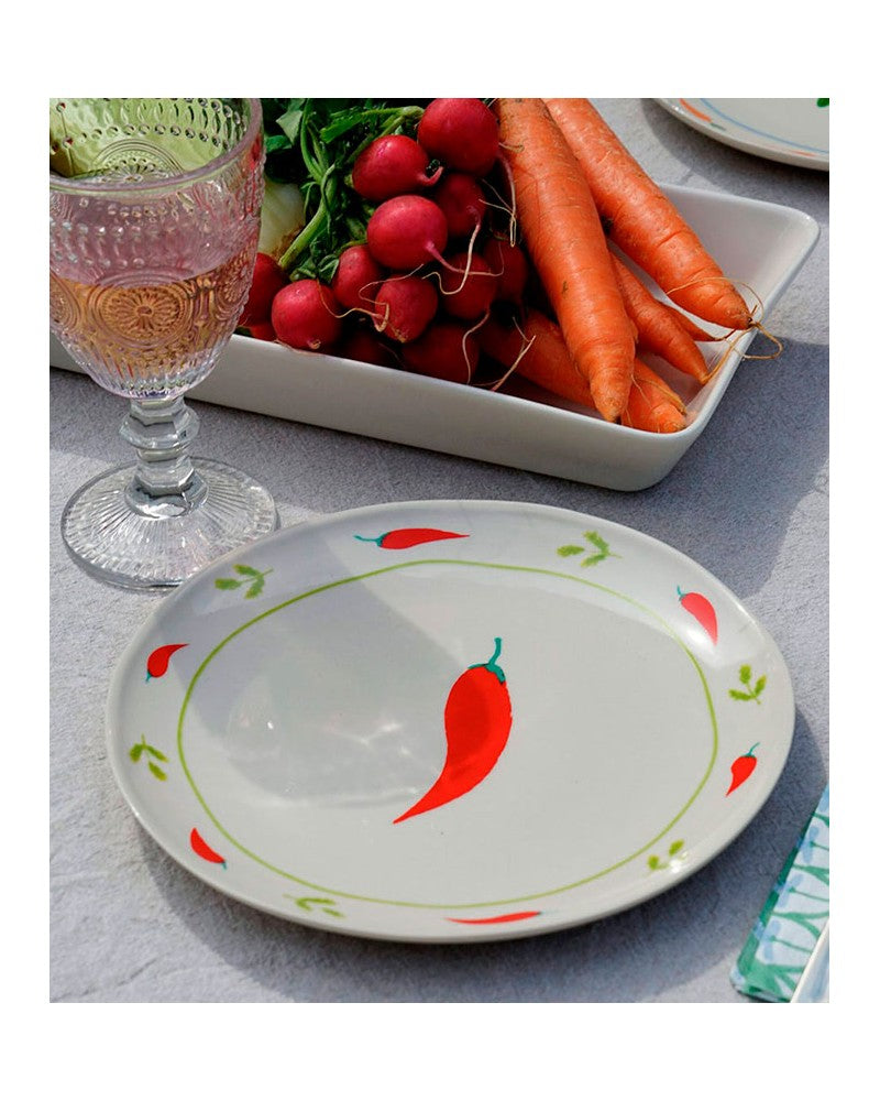 And Nook Vegetables Set Plate