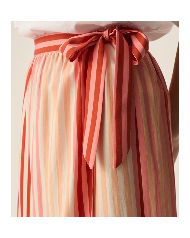 Des Petits Hauts Tanzanie Skirt Red
