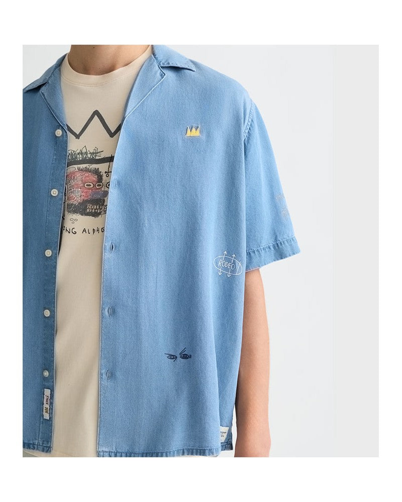 Scotch & Soda Basquiat Shirt Denim