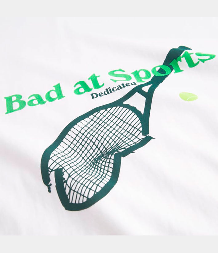 Dedicated Bad at Sports White
