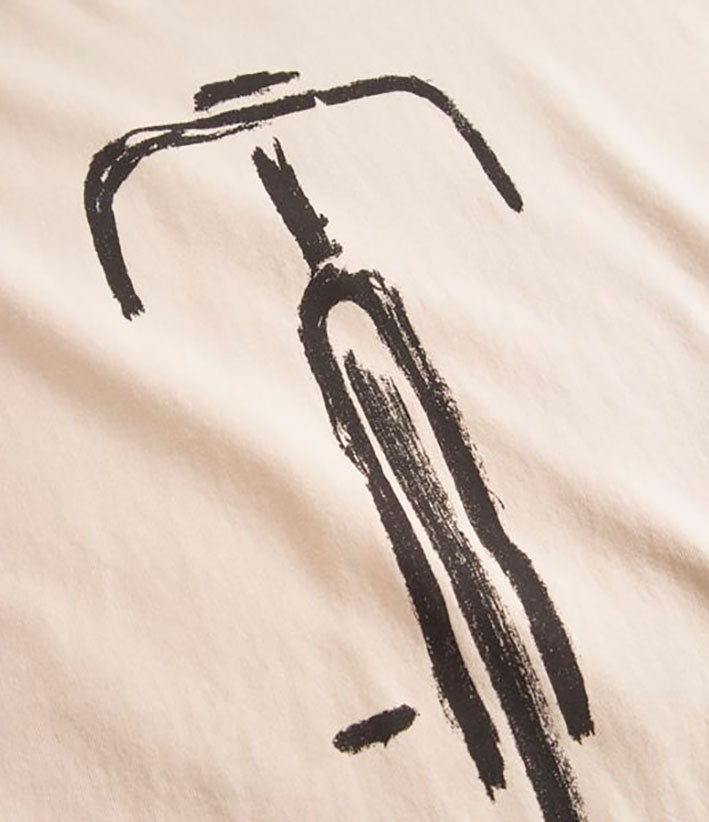 Dedicated Bike Front Rainy Day