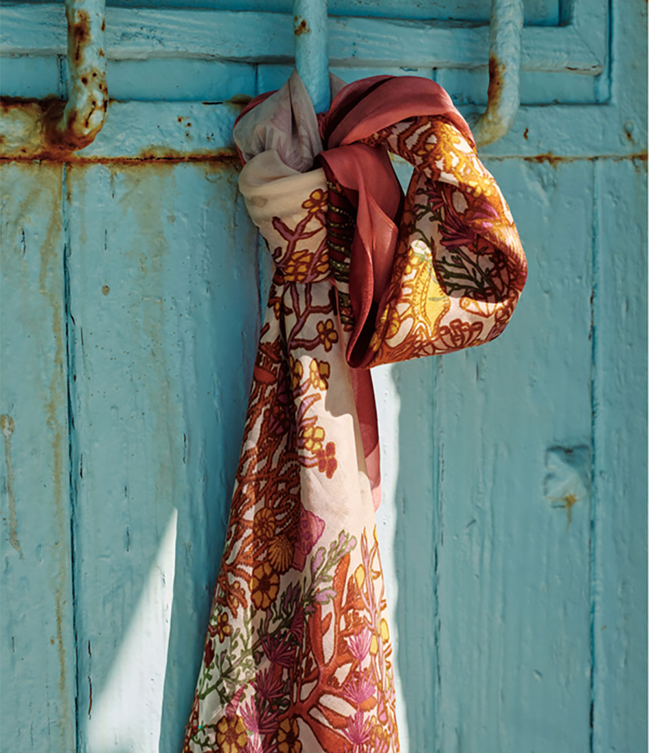 Becksondergaard Taby Sia Scarf Pompeian