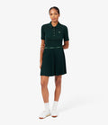 Lacoste Falda Plisada Sinople