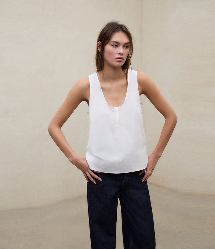Ecoalf Rita Shirt Blanco - camiseta - vista 6
