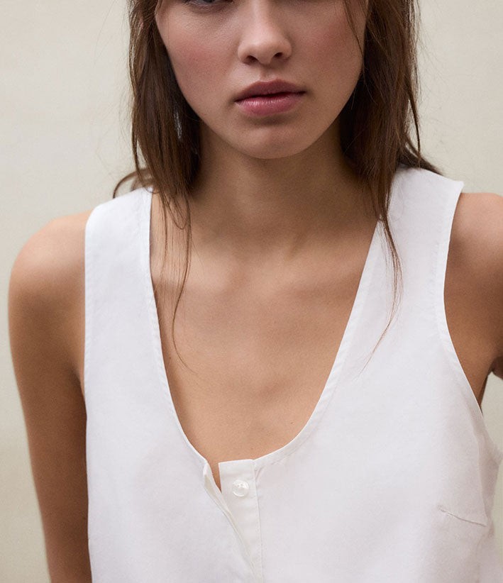 Ecoalf Rita Shirt Blanco - camiseta - vista 7