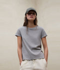Ecoalf Keile T-Shirt Charcoal - camiseta - vista 6