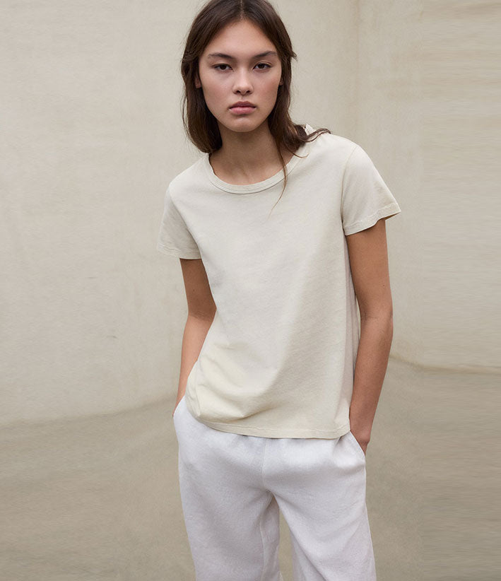 Ecoalf Keile Tshirt Ecru