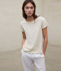 Ecoalf Keile Tshirt Ecru