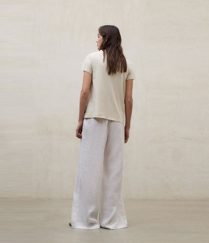 Ecoalf Keile Tshirt Ecru