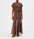 Drykorn Tensya Brown - vestido