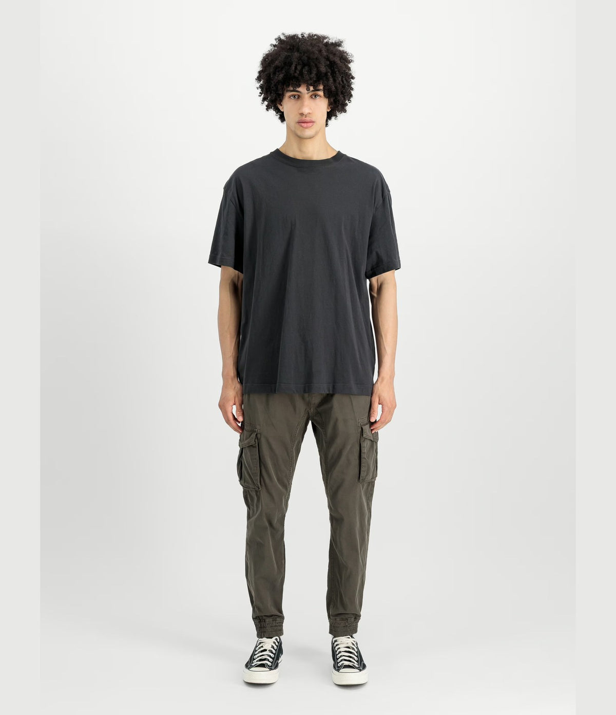 Alpha Industries Cotton Twill Jogger Greyblack