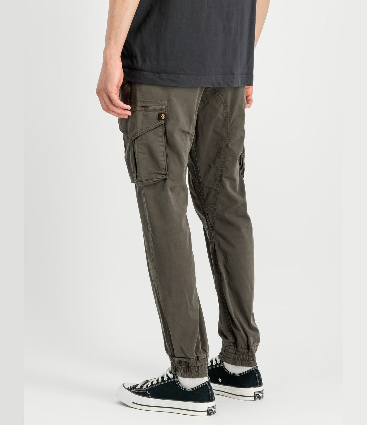 Alpha Industries Cotton Twill Jogger Greyblack