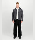 Alpha Industries Basic Zip Hoodie SL Vintage Grey