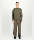 Alpha Industries Knitted Utility Pullover Mud Olive