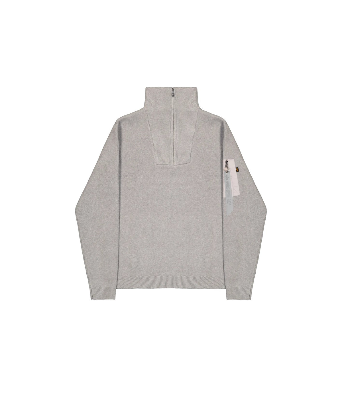 Alpha Industries Knitted Troyer Silver