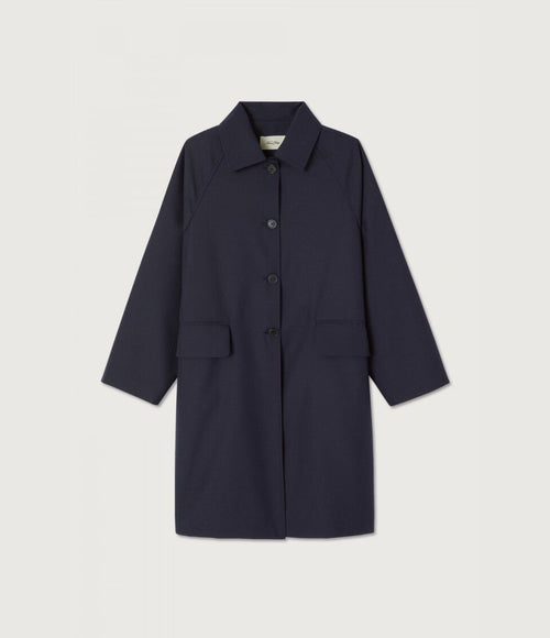 American Vintage Ayany Abrigo Navy - vista 2