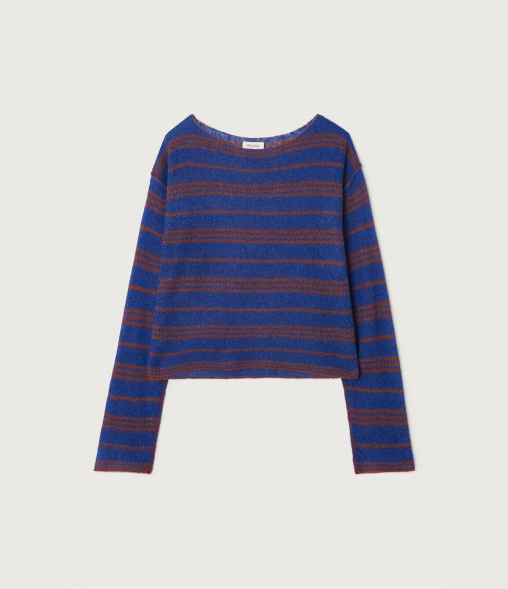 American Vintage Bodyrow Vague Raye Pecan Chine