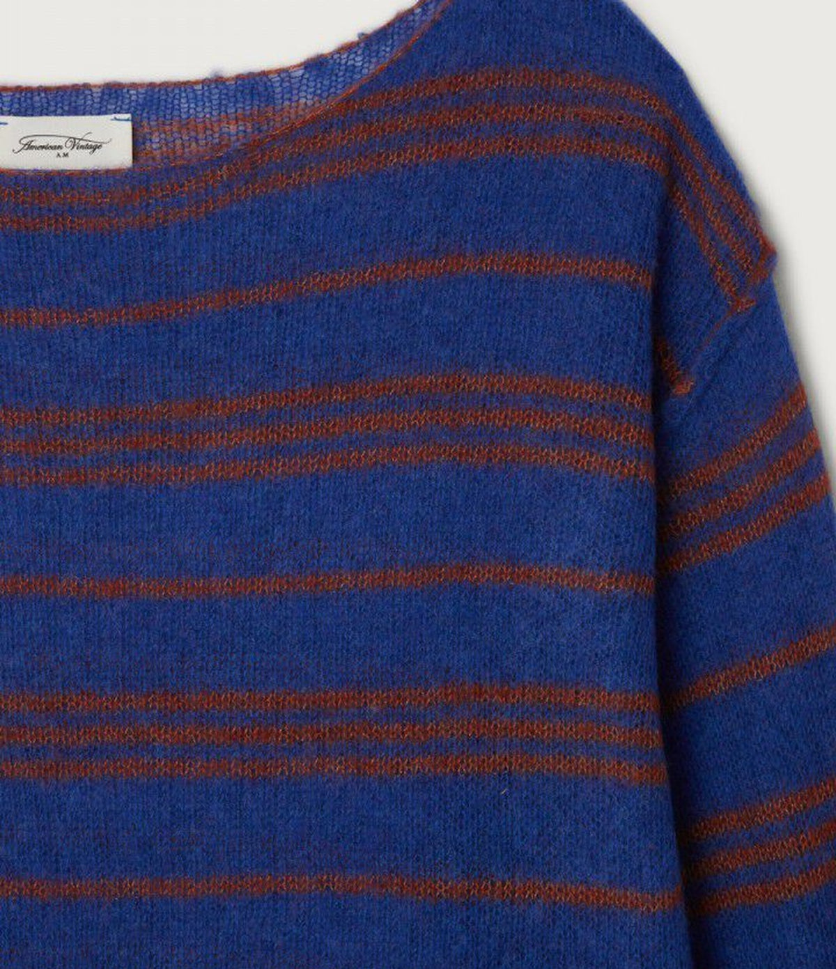 American Vintage Bodyrow Vague Raye Pecan Chine