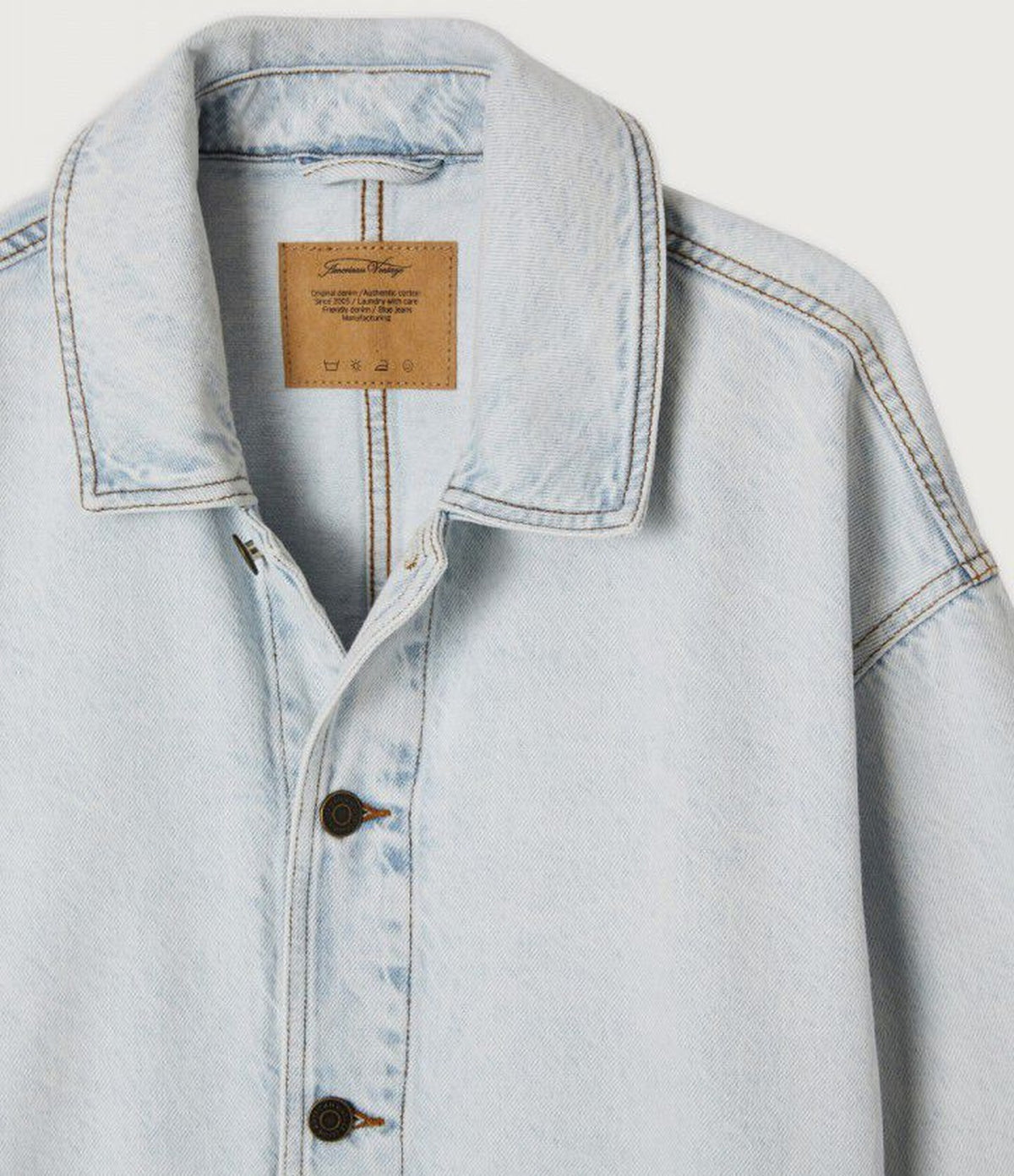 American Vintage Joybird Chaqueta Winter Bleached