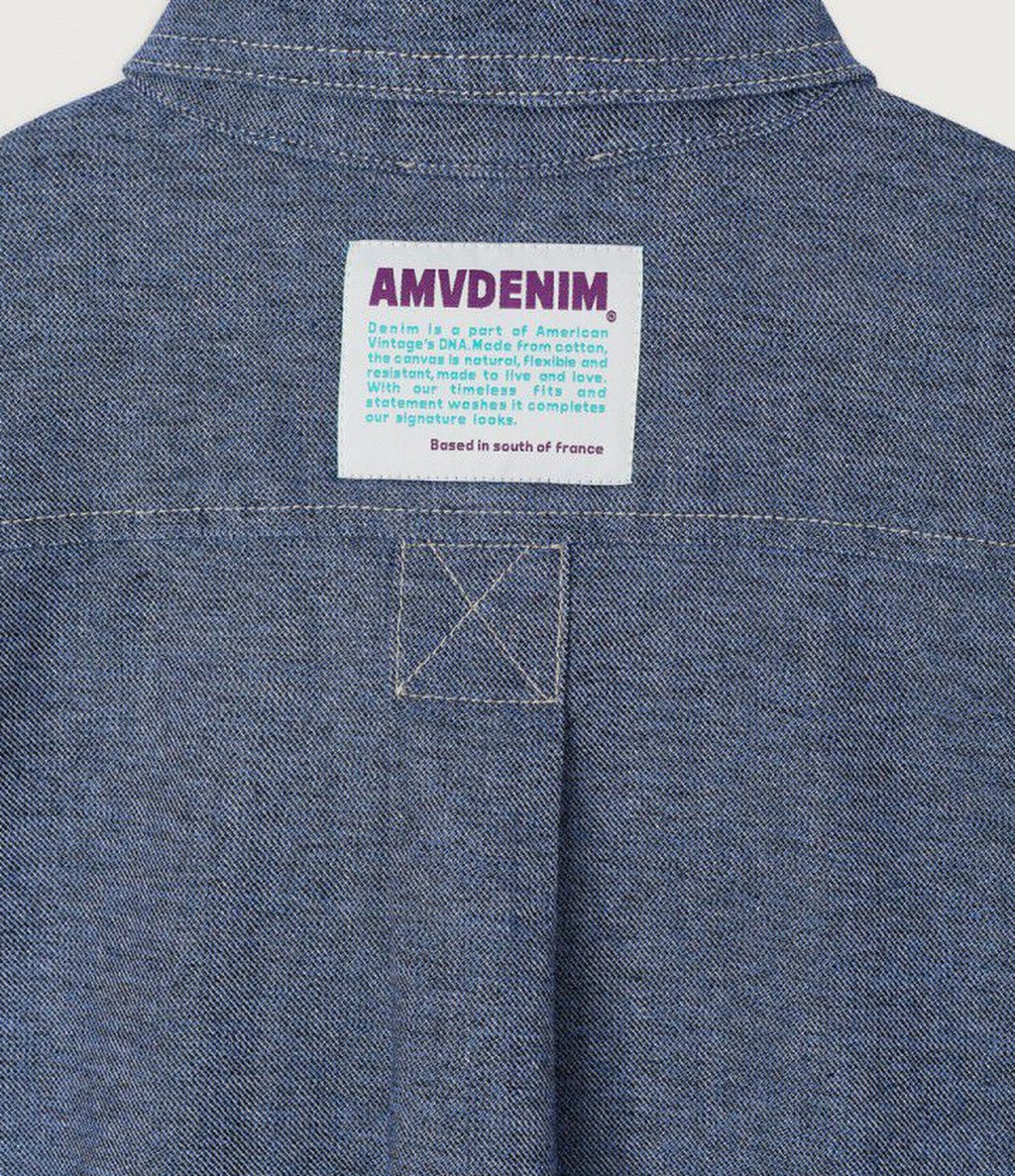 American Vintage Lofway Camisa Stone Blue