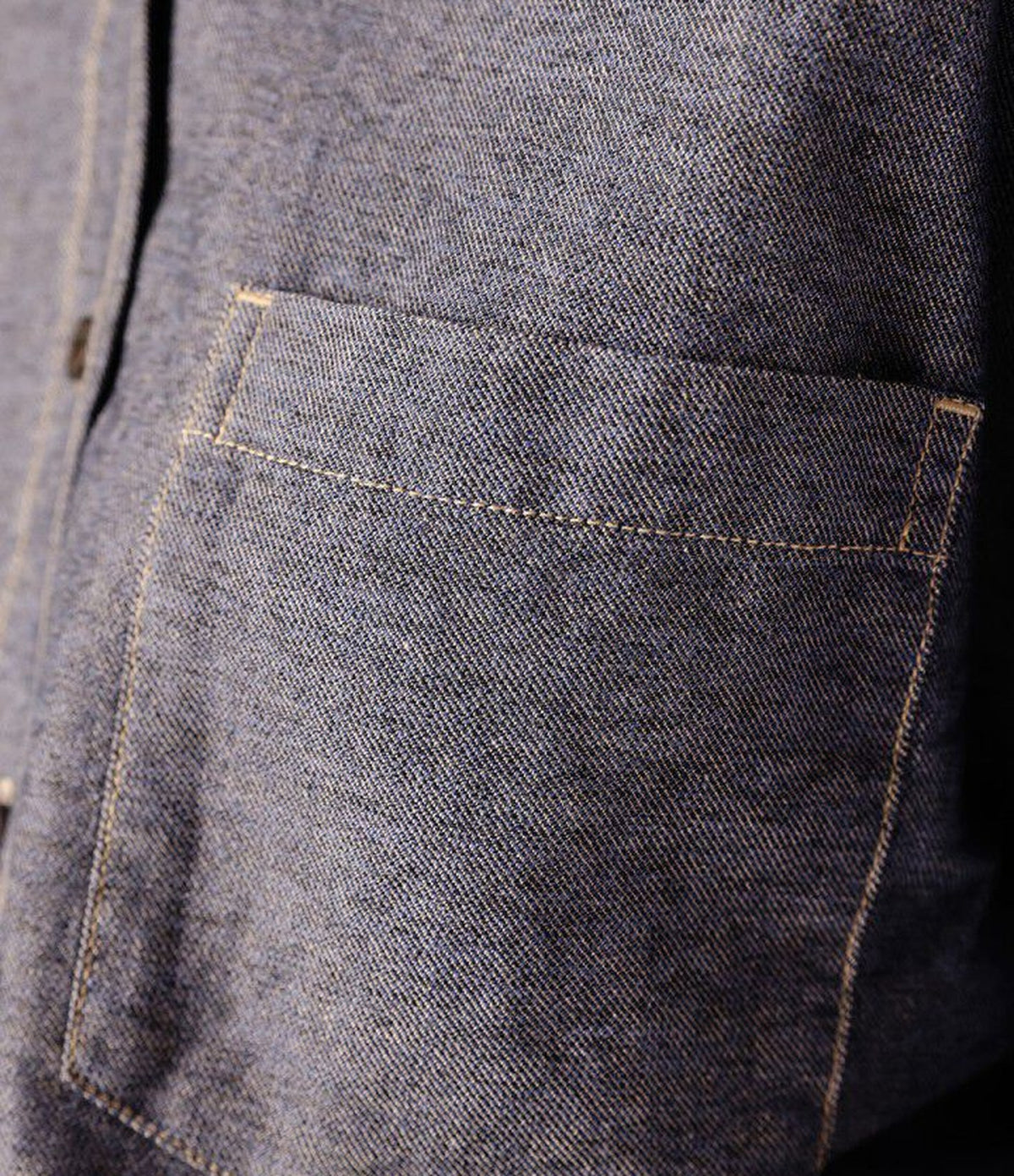 American Vintage Lofway Camisa Stone Blue
