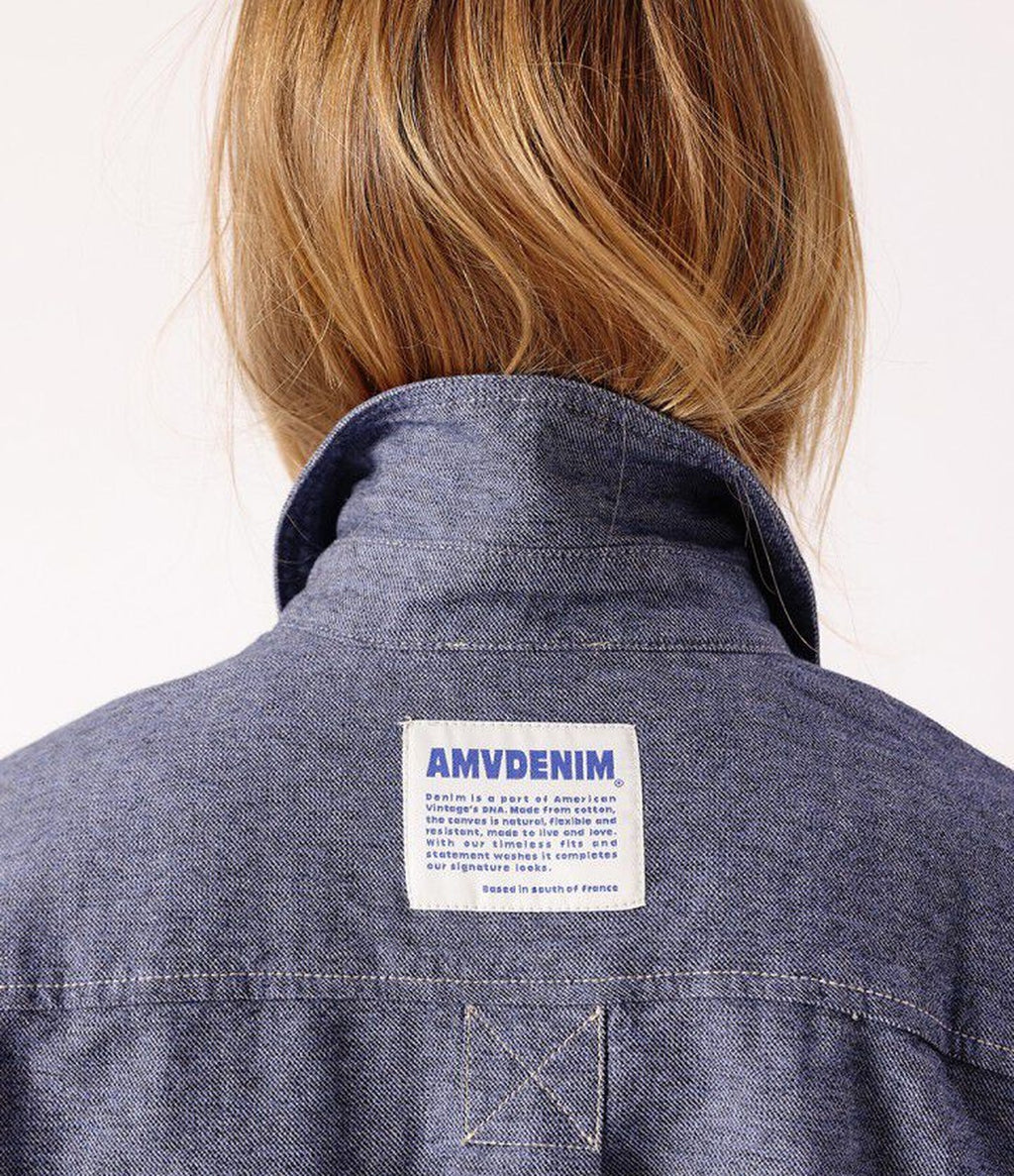 American Vintage Lofway Camisa Stone Blue