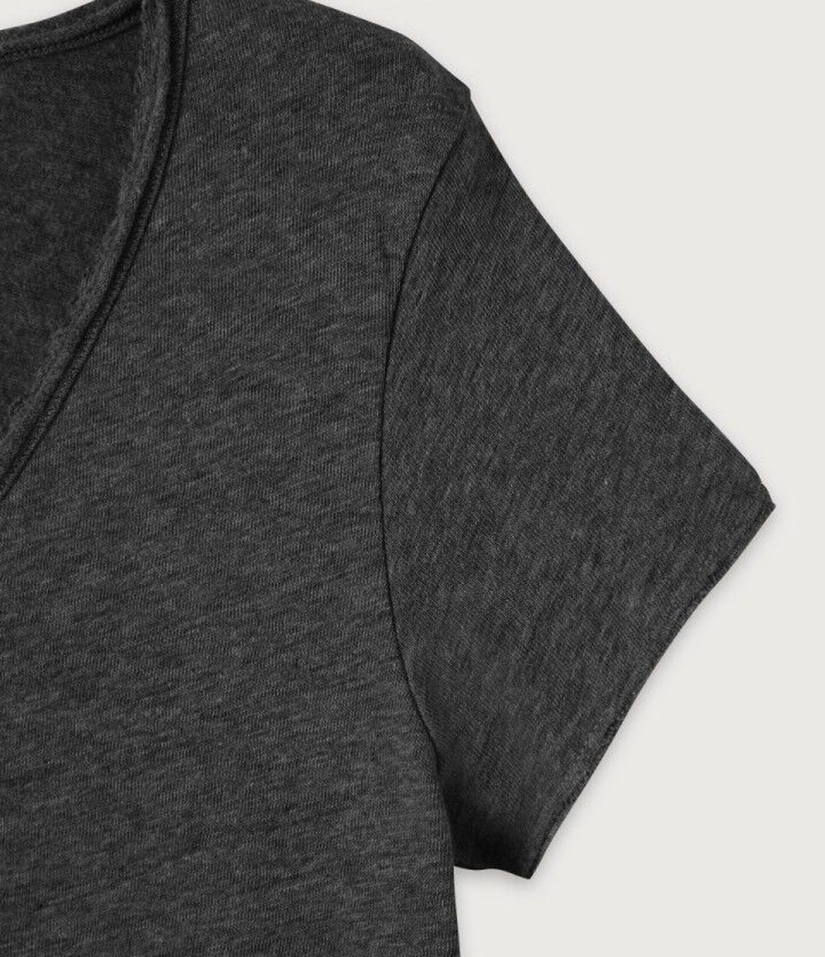 American Vintage Sonoma V-Neck Noir Vintage