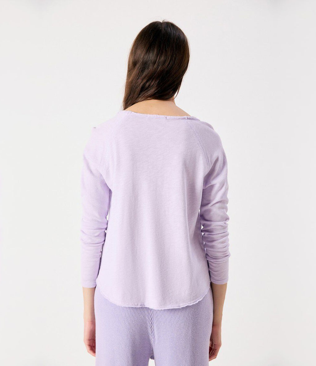 American Vintage Sonoma Long Sleeve Violet Pastel Vintage