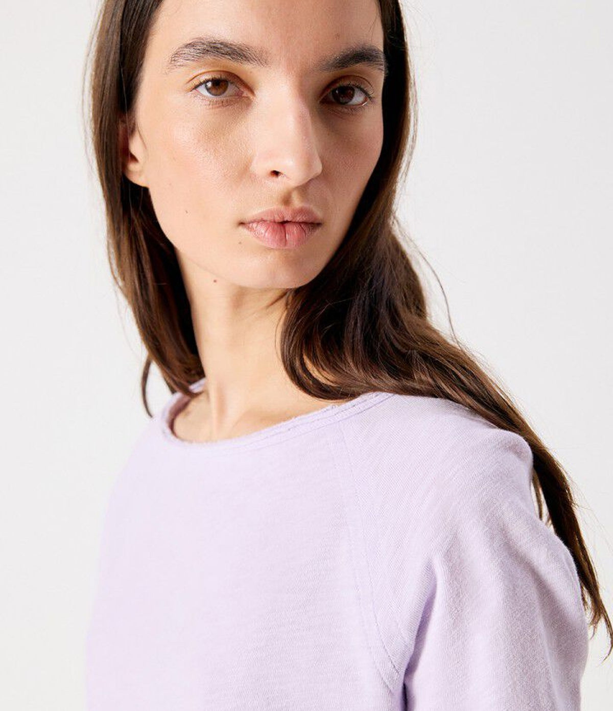 American Vintage Sonoma Long Sleeve Violet Pastel Vintage