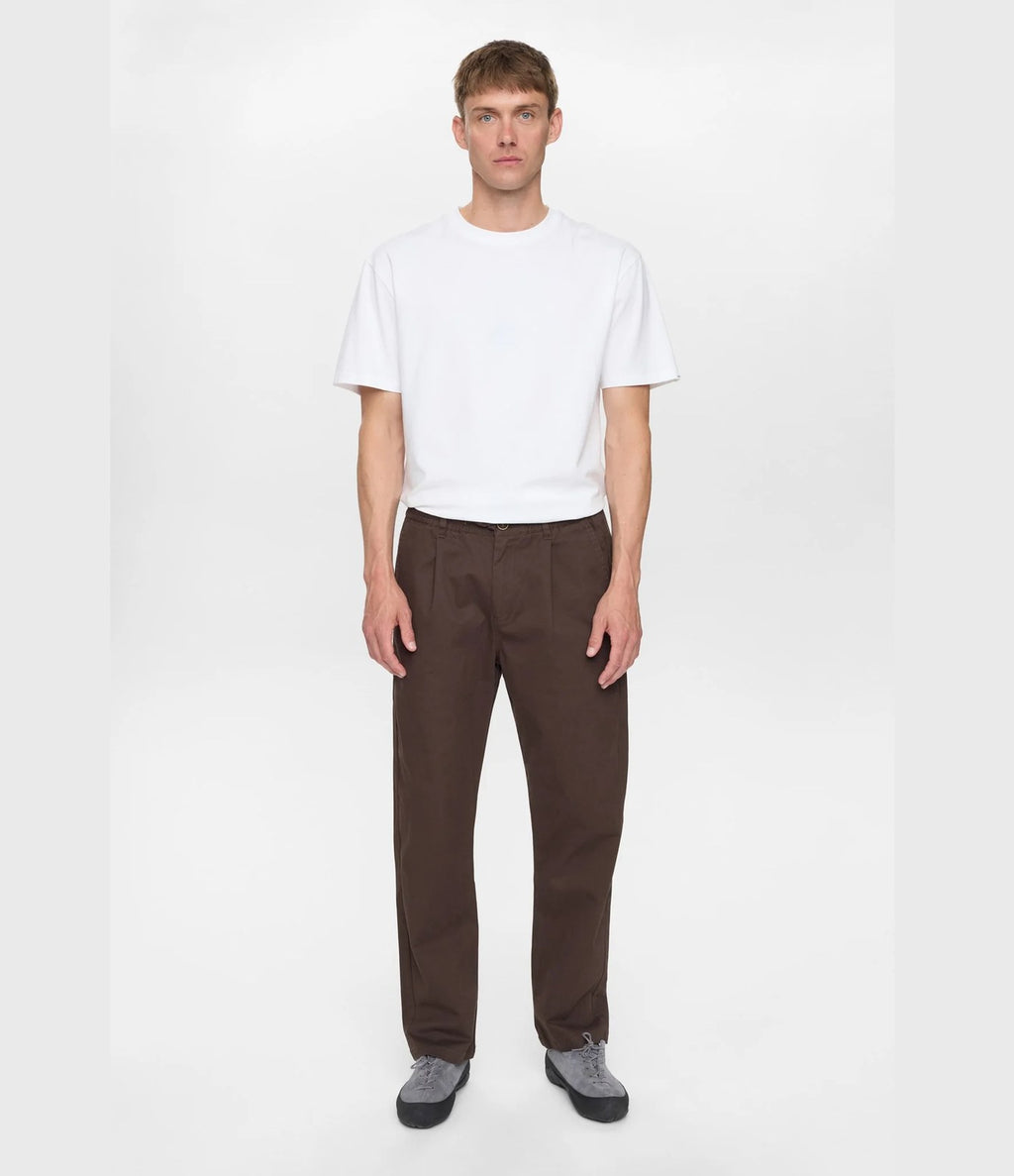 Anerkjendt Jan Cotton Pleat Ela Pants Mulch