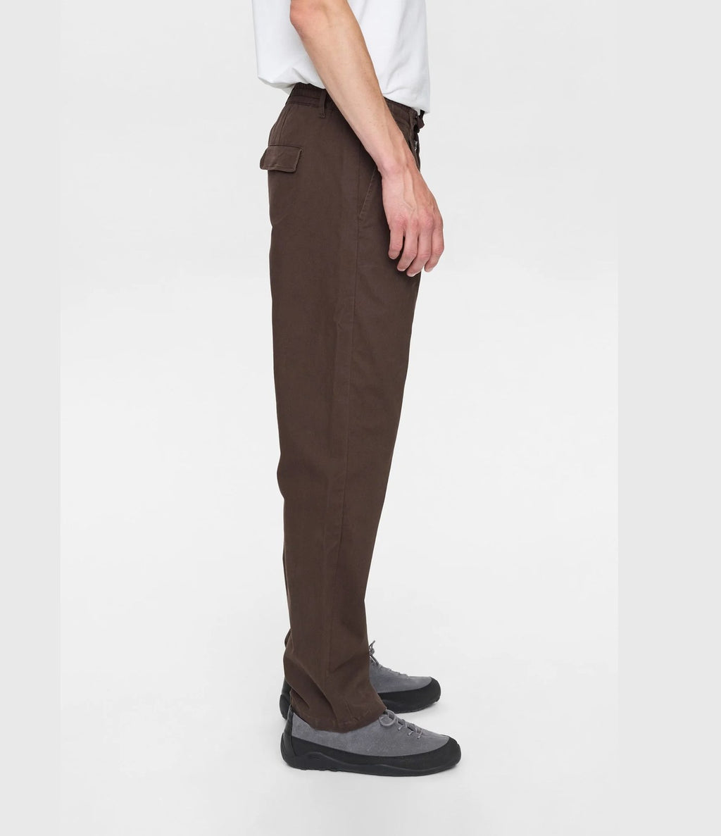 Anerkjendt Jan Cotton Pleat Ela Pants Mulch