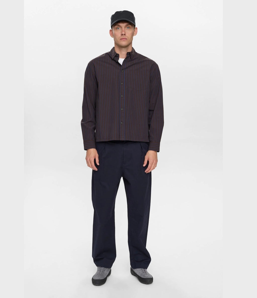 Anerkjendt Otto Poplin Stripe LS Shirt Delicioso