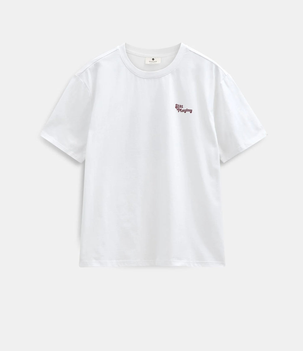 Anerkjendt Villads Still Playing Tee Bright White