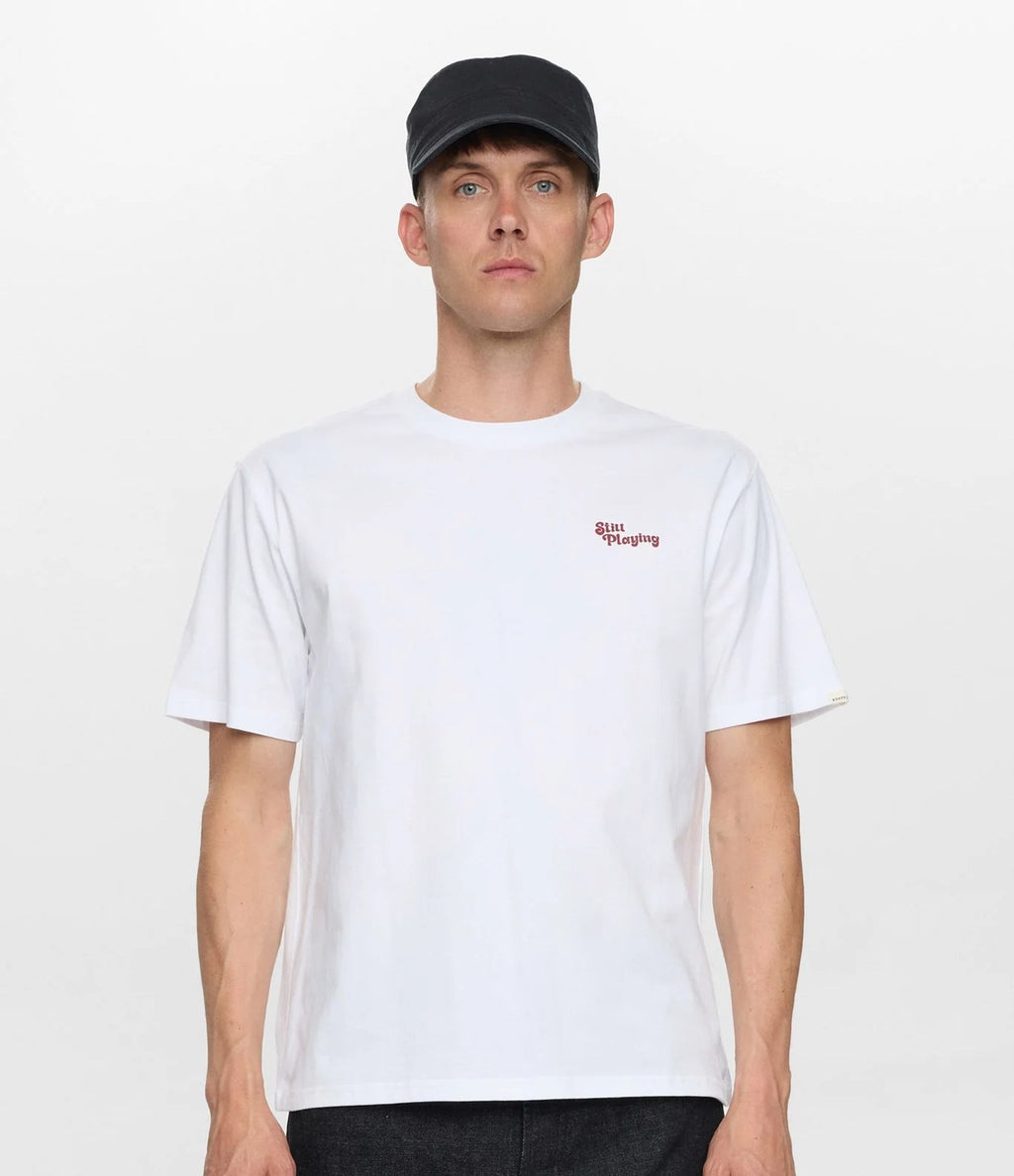 Anerkjendt Villads Still Playing Tee Bright White