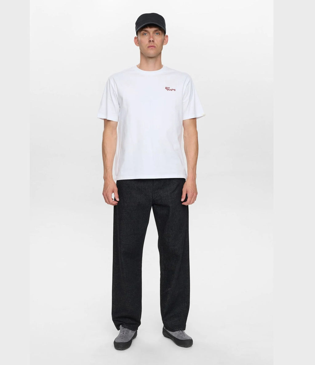 Anerkjendt Villads Still Playing Tee Bright White