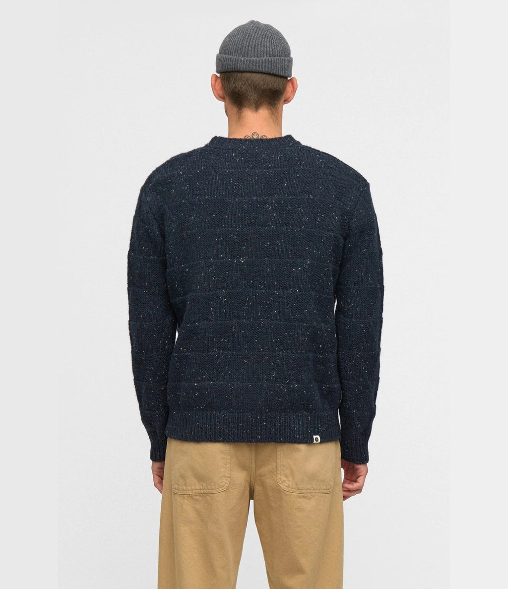 Anerkjendt Aksinus Heavy Wool Knit Sky Captain