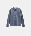Anerkjendt Otto Small Check LS Shirt Estate Blue