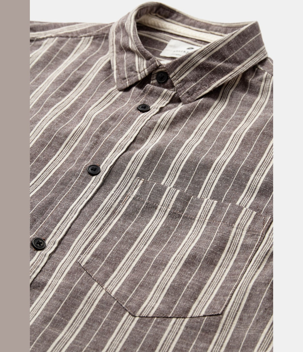 Anerkjendt Leif Stripe2 LS Shirt Delicioso