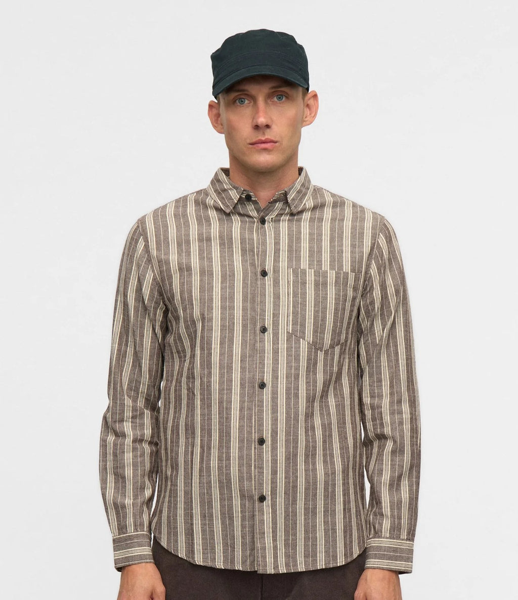 Anerkjendt Leif Stripe2 LS Shirt Delicioso