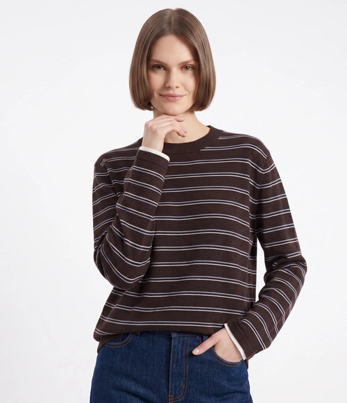 Artlove Floria Jersey Rayas Brown - vista 2