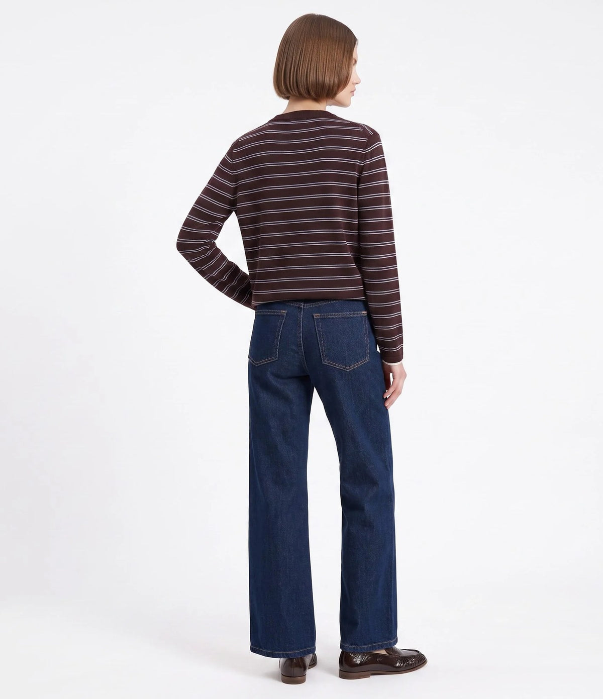 Artlove Floria Jersey Rayas Brown